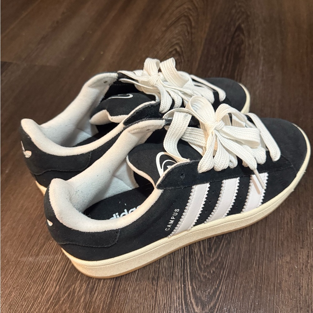 Adidas Black and White Sneakers